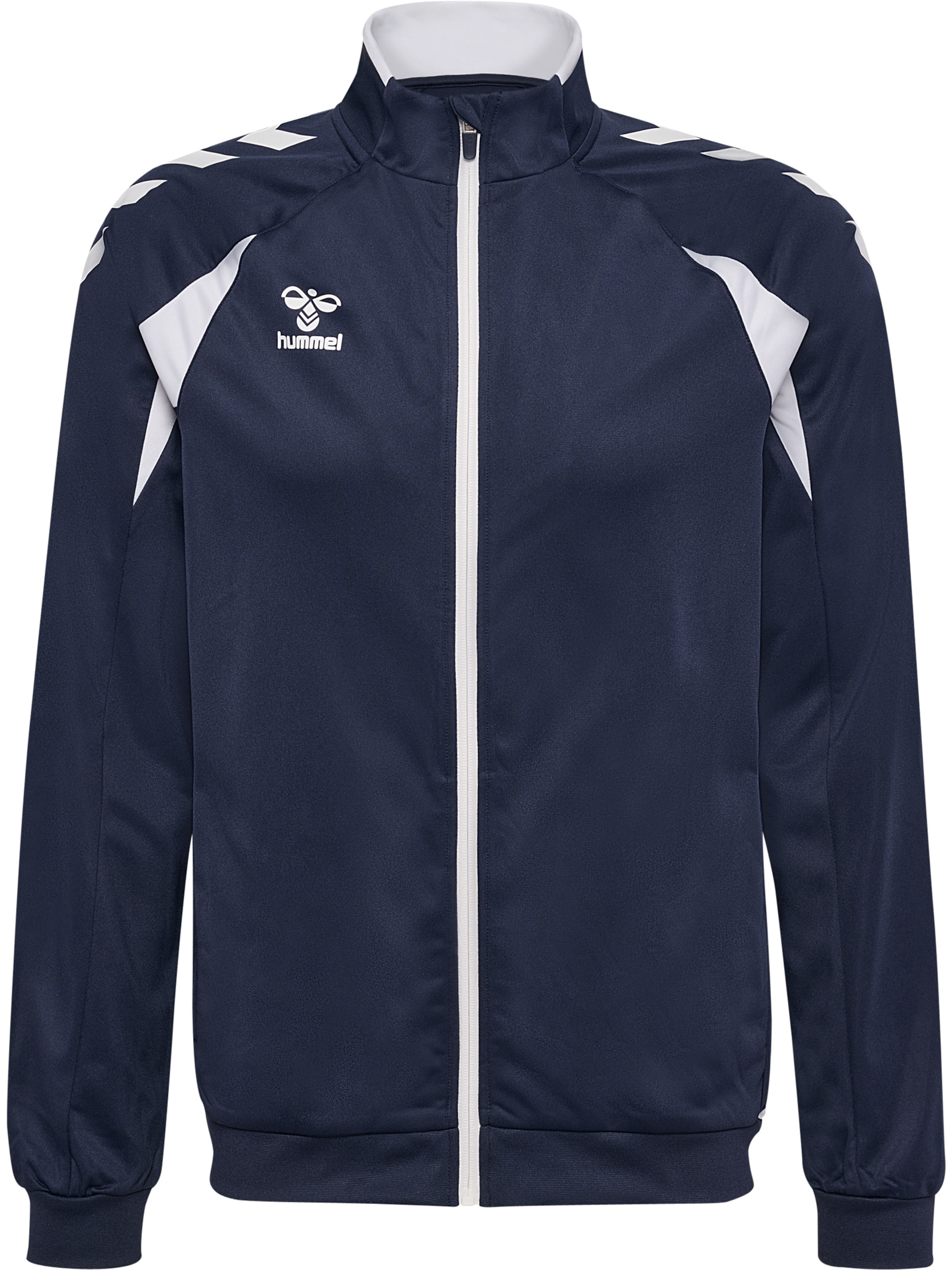 Veste de survêtement Hummel en bleu : devant