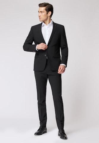 ROY ROBSON Slim fit Suit in Black: front