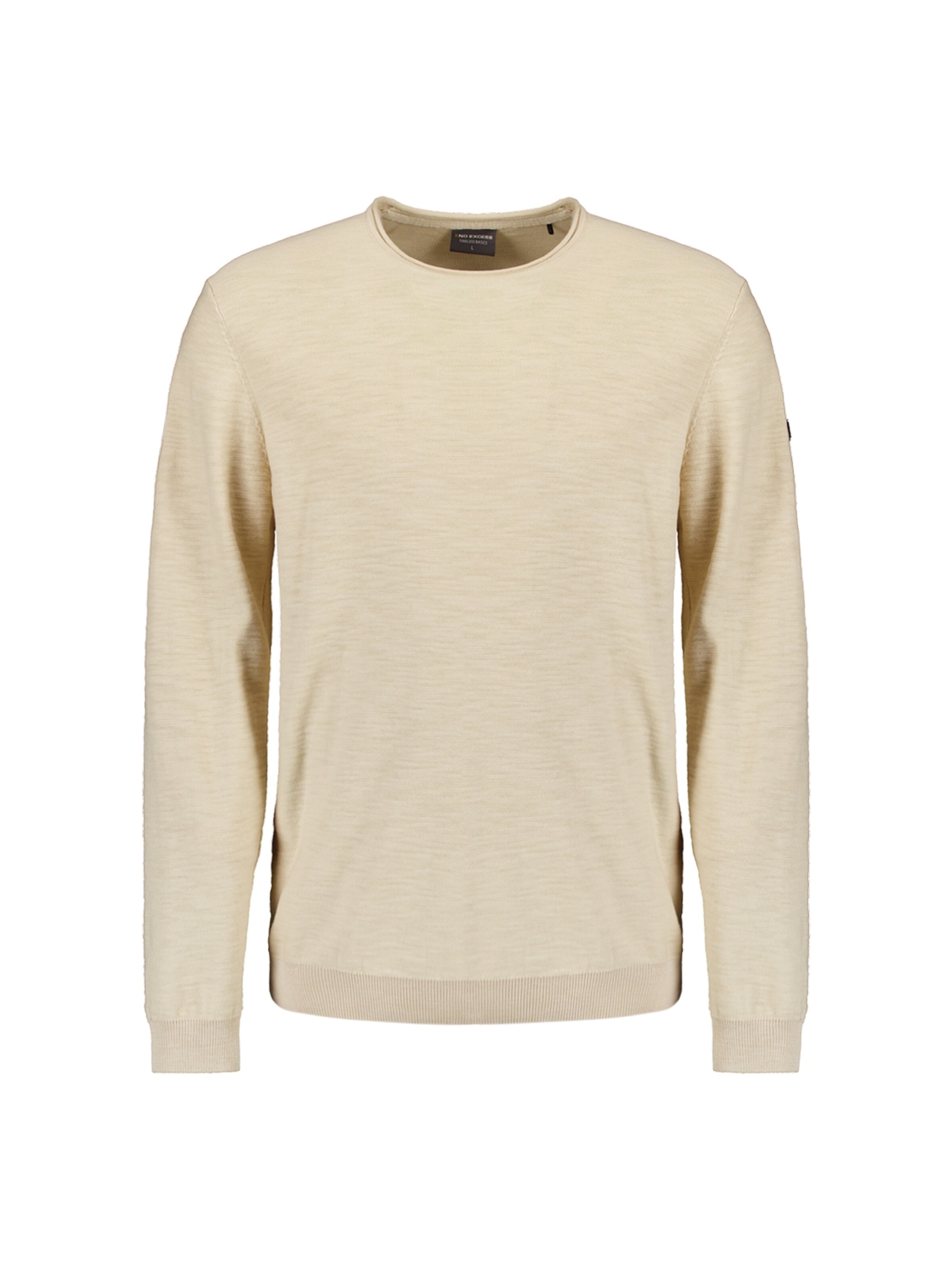 No Excess Trui in Beige: voorkant