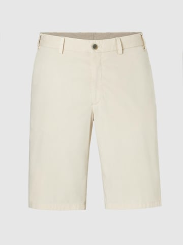 Hiltl Regular Chino Pants 'Parmino - Summer Popeline' in Beige: front