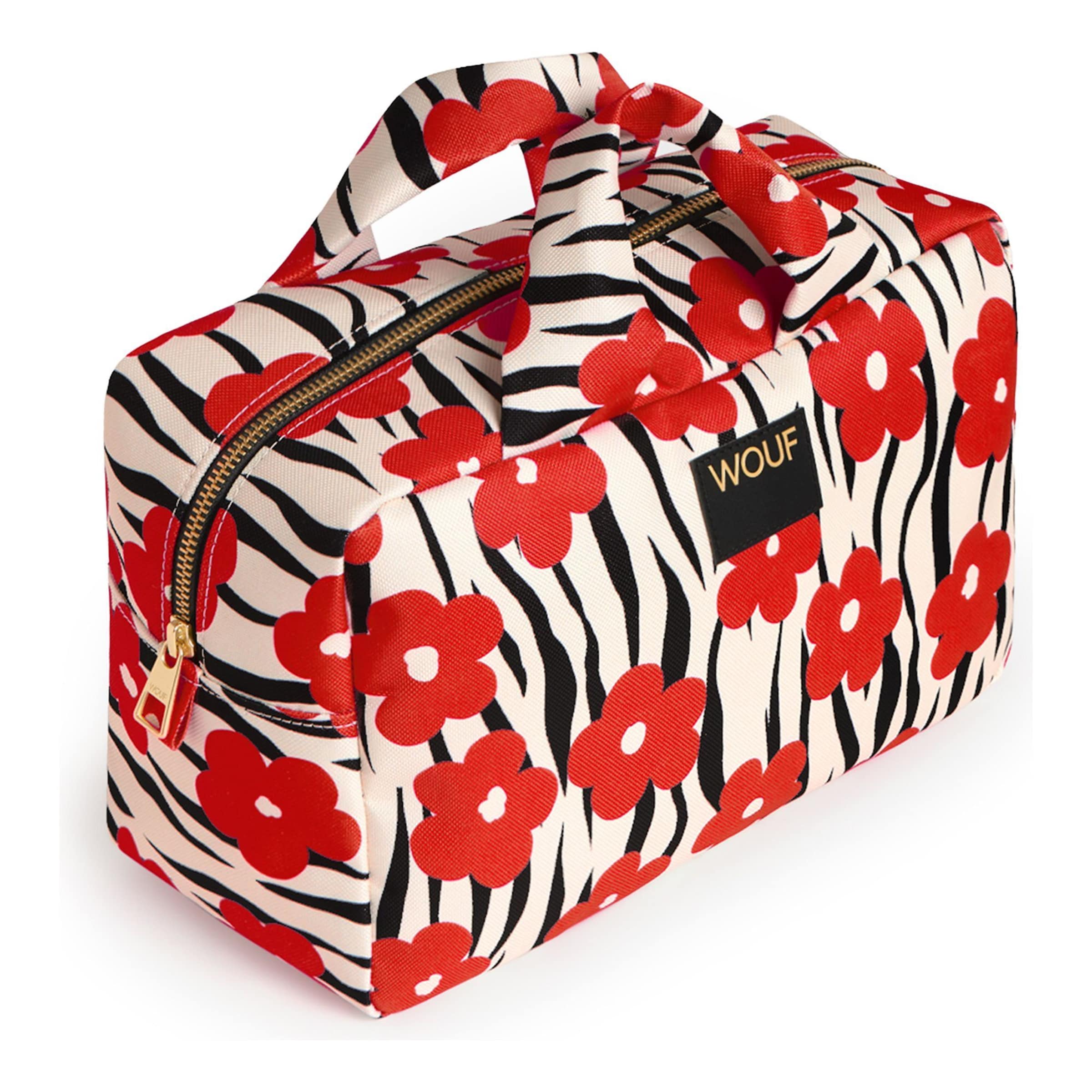 Trousses de toilette 'Daily' Wouf en rouge