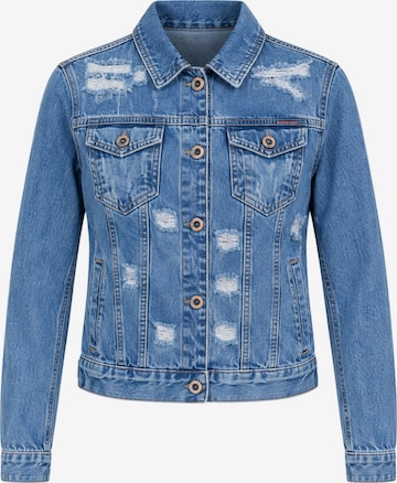 CIPO & BAXX Jeansjacke in Blau: Vorderseite