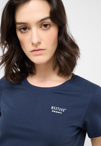 MUSTANG T-Shirt in Blau