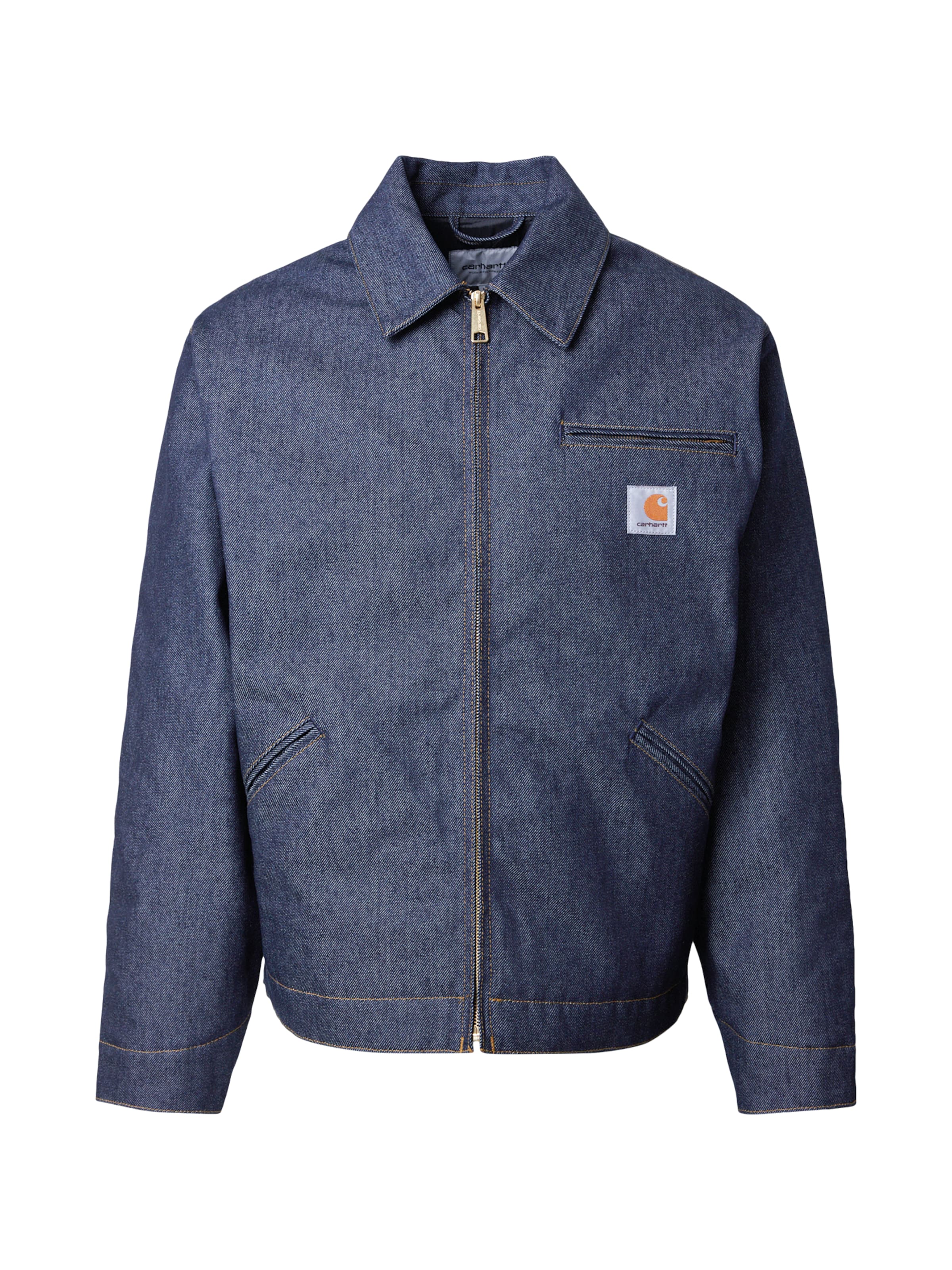 Carhartt WIP Kevad-sügisjope 'Detroit', värv sinine: eest vaates