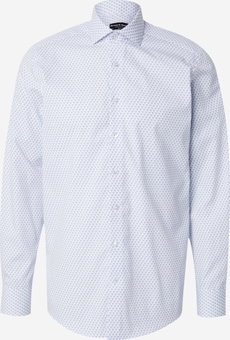 Bruun & Stengade Regularny krój Koszula 'Borna' w kolorze biały: przód