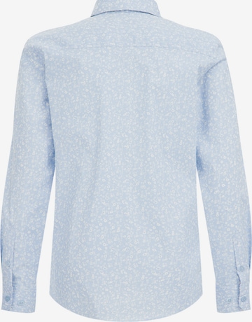 Coupe regular Chemise WE Fashion en bleu