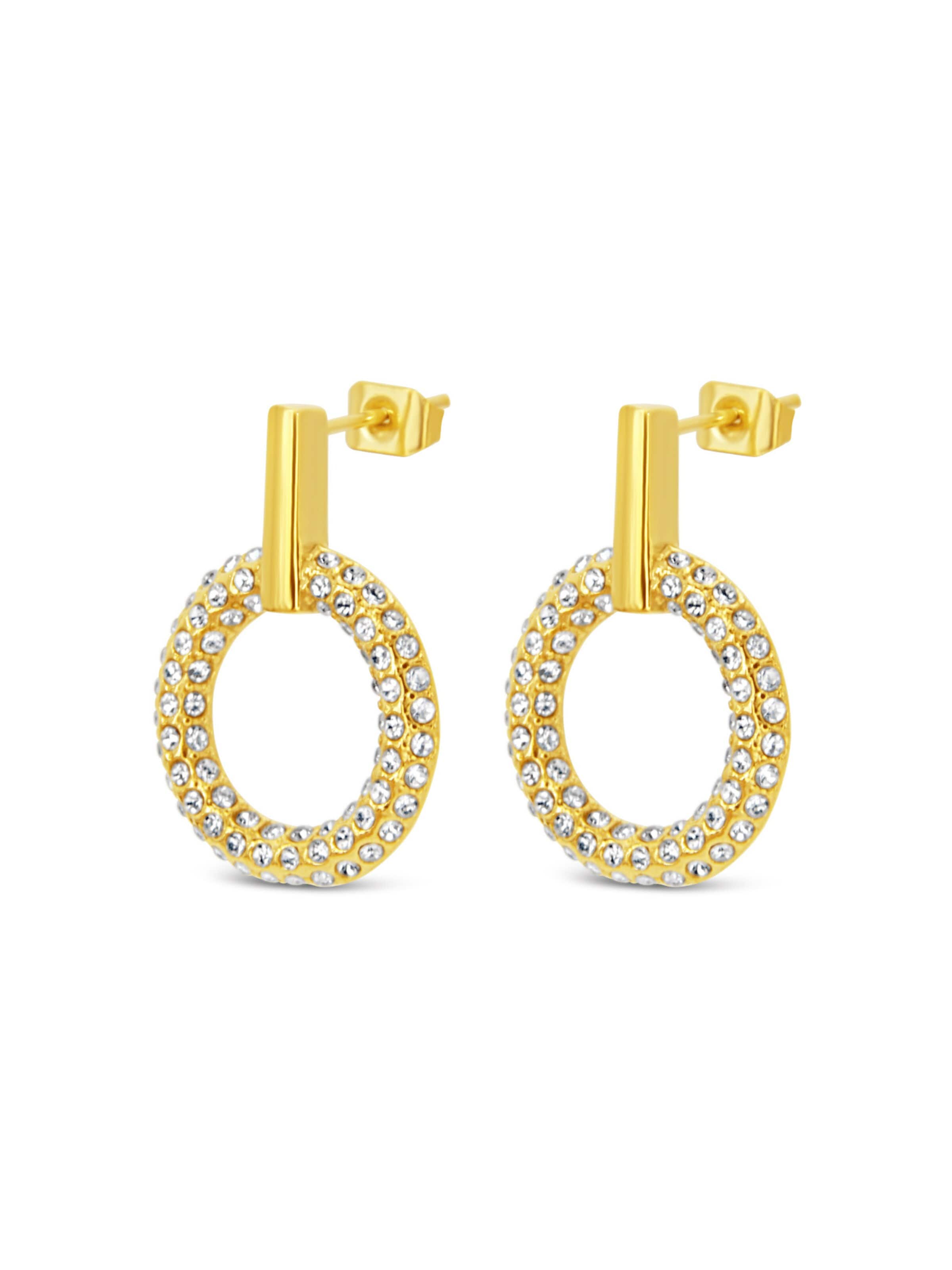 ARS-ARGENTI Earrings 'PARTY IS STARTED' in Gold: front
