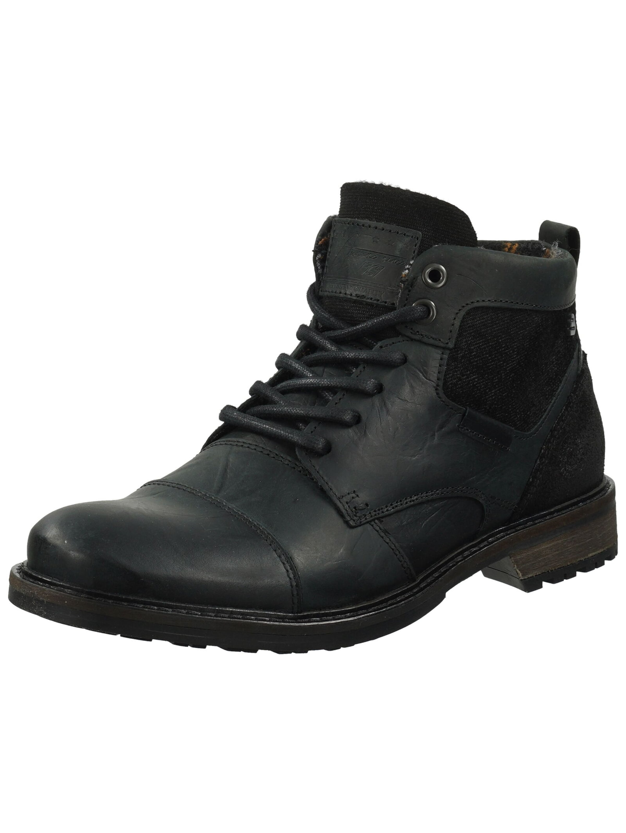 Bottines à lacets BULLBOXER en noir : devant