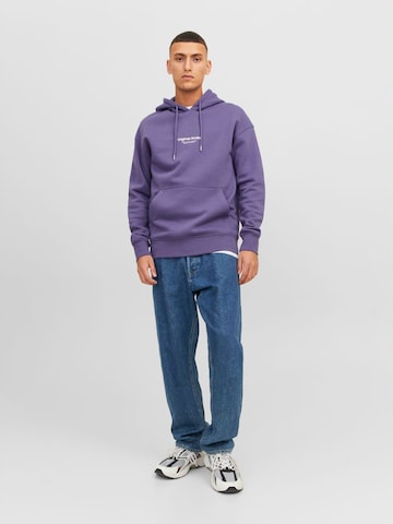 JACK & JONES Sweatshirt 'Vesterbro' in Purple