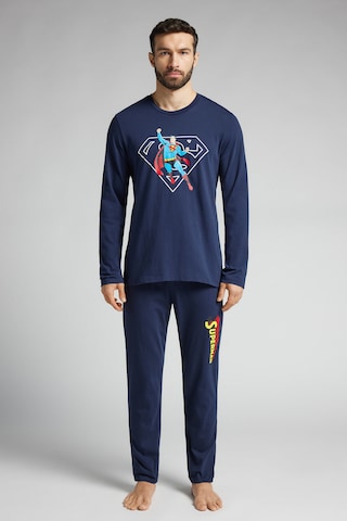 INTIMISSIMI Pyjama 'DC Comics Superman' in Blau: Vorderseite