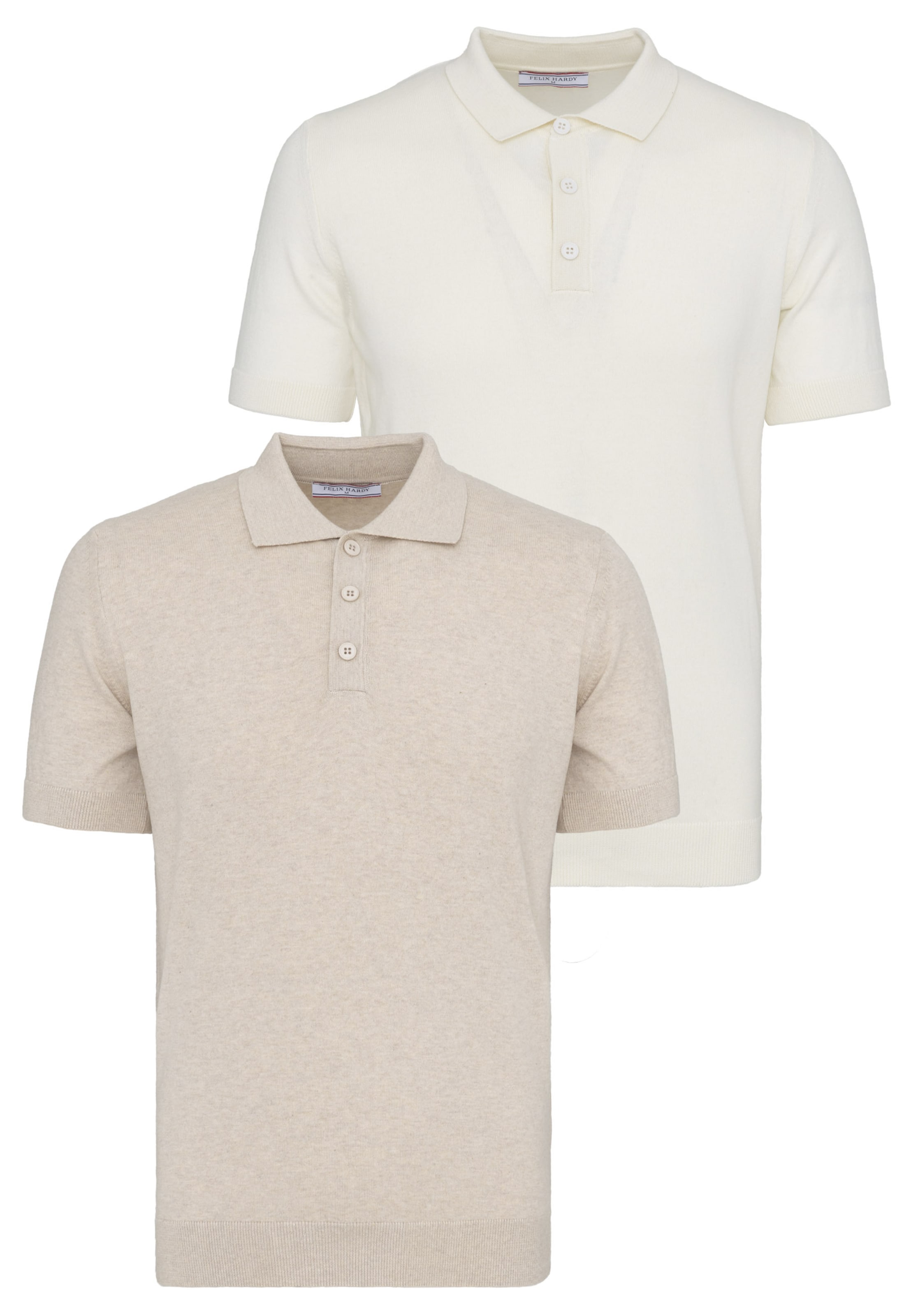 Felix Hardy T-Shirt en beige / blanc cassé, Vue avec produit