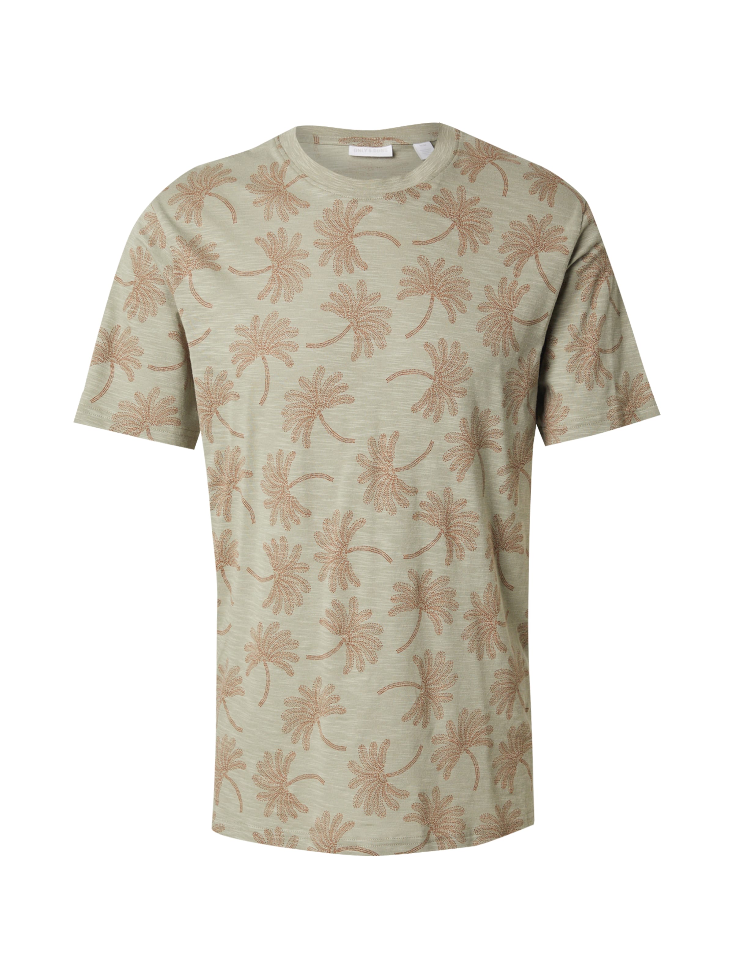 Only & Sons Särk 'ONSMALDINI', värv roheline: eest vaates