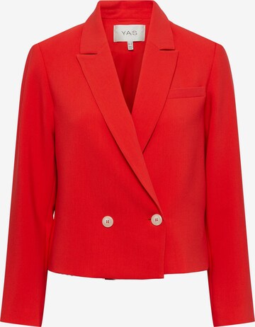 Y.A.S Blazer 'TUCKA' in Red: front