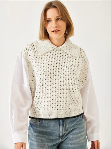 Bianco Lucci - Pullover em branco