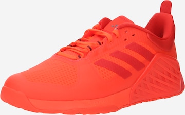 ADIDAS PERFORMANCE Athletic Shoes 'Dropset 2 Trainer' in Red: front