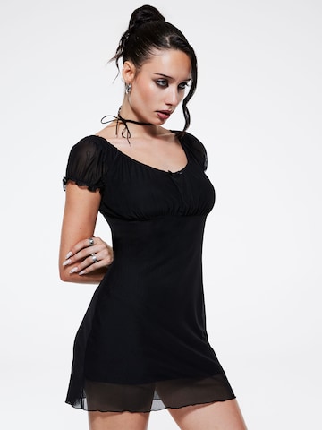 SHYX - Vestido 'Imen' en negro: frente