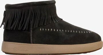 Tamaris Ankle boots 'Lederstiefeletten' in Grey: front