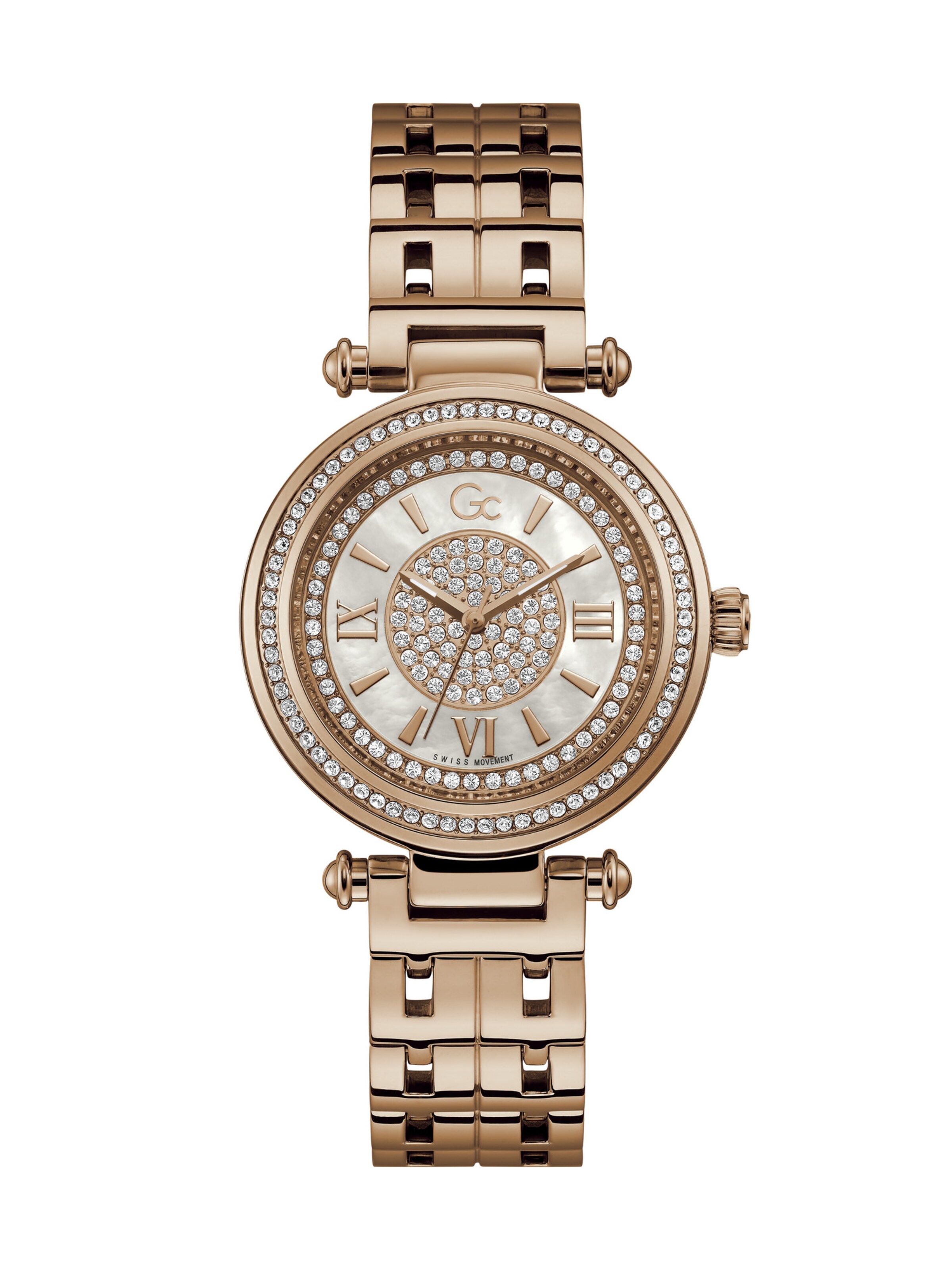 Gc Analogt ur 'Gc PrimeChic' i guld: forside