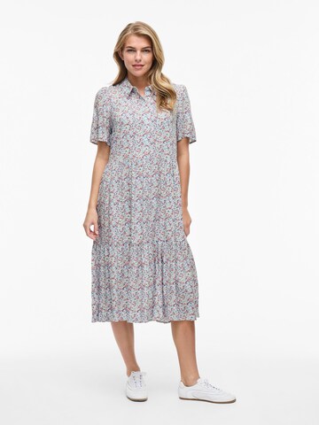 VILA Jurk in Blauw: voorkant