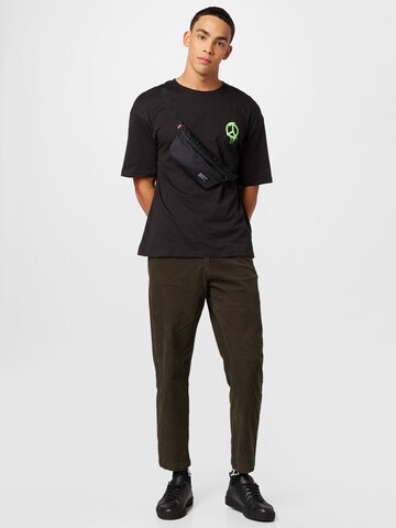 Regular Pantalon Lindbergh en vert