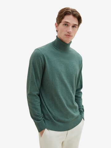 TOM TAILOR Pullover in Grün