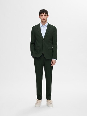 SELECTED HOMME Slim fit Σακάκι για το γραφείο 'Liam' σε πράσινο