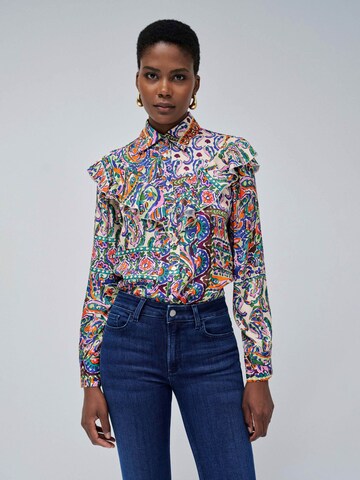 Salsa Jeans Blouse in Beige: front