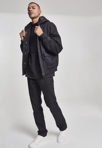 Urban Classics Between-season jacket in Black