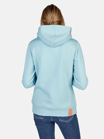 salzhaut Sweatshirt 'Visit' in Blauw