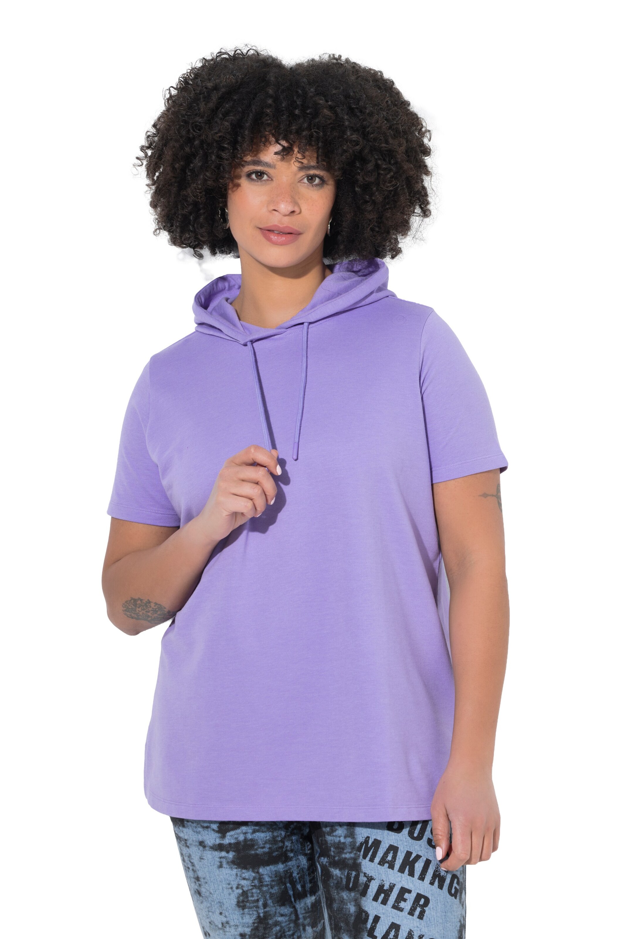 Angel of Style Sweatshirt in Lila: voorkant