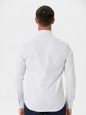 By Diess Collection Слим Рубашка 'OXFORD' в Белый