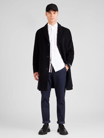 Hackett London Regular fit Overhemd in Wit