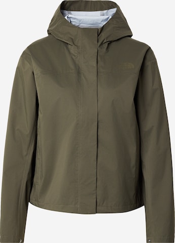 THE NORTH FACE Přechodná bunda 'VOYAGE' – zelená: přední strana