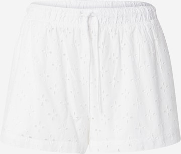 Monki Regular Housut värissä valkoinen: etupuoli