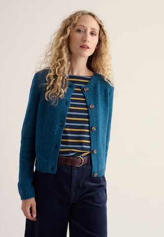 Cardigan ' Dawson Pick ' Seasalt Cornwall en bleu : devant
