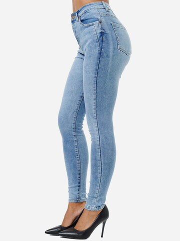 Tazzio Skinny Jeans 'F107' in Blau