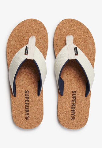 Superdry Zehentrenner in Weiß
