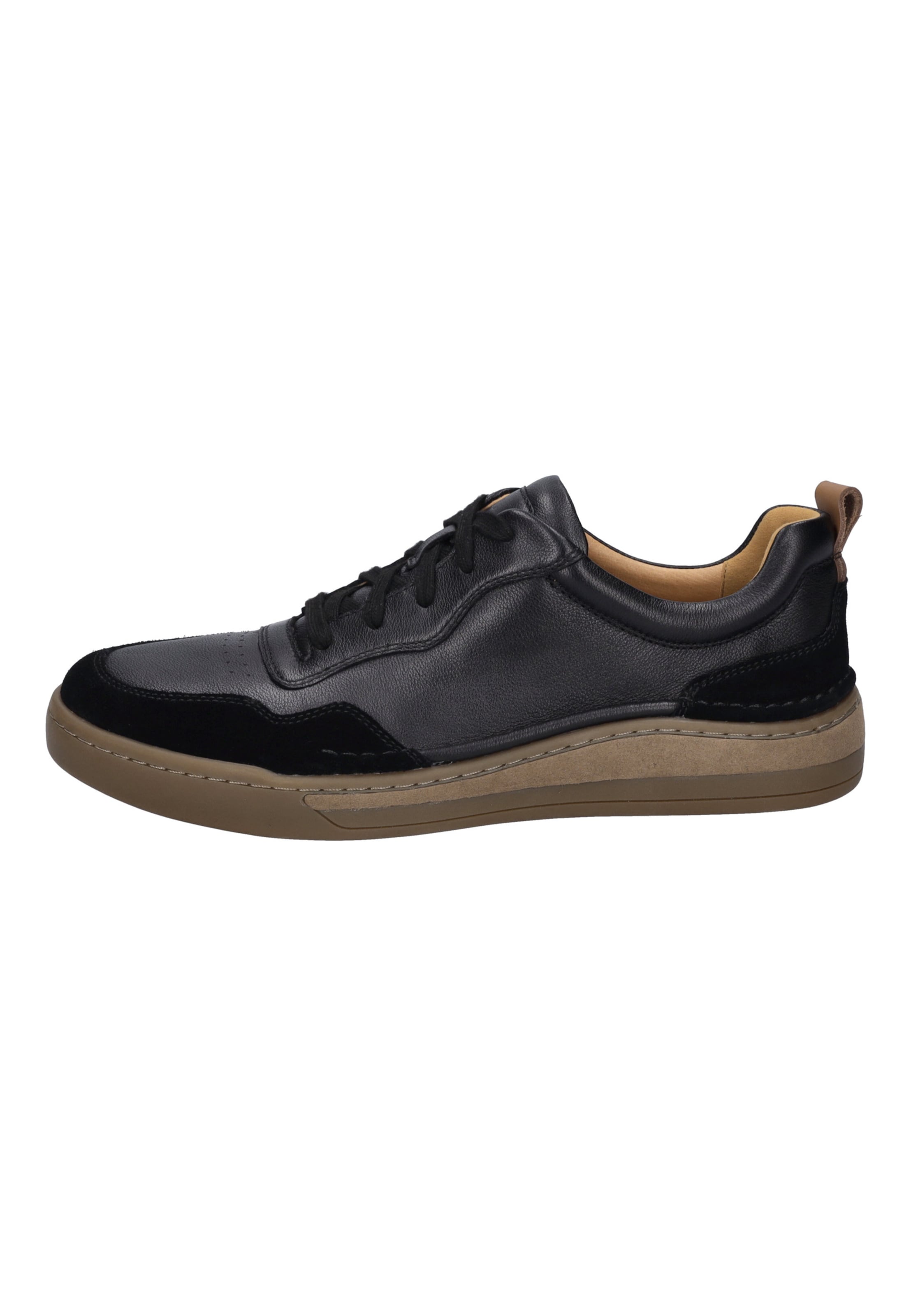 JOSEF SEIBEL Sneakers hoog 'CLEVE 01' in Zwart: voorkant