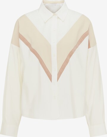 RISA Blouse in White: front