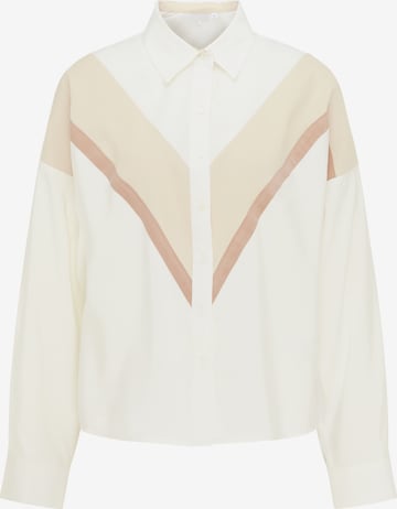 RISA Blouse in White: front