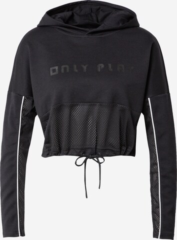 ONLY PLAY Athletic Sweatshirt 'JODINA' in Black: front