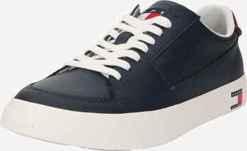 Baskets basses Tommy Jeans en bleu : devant