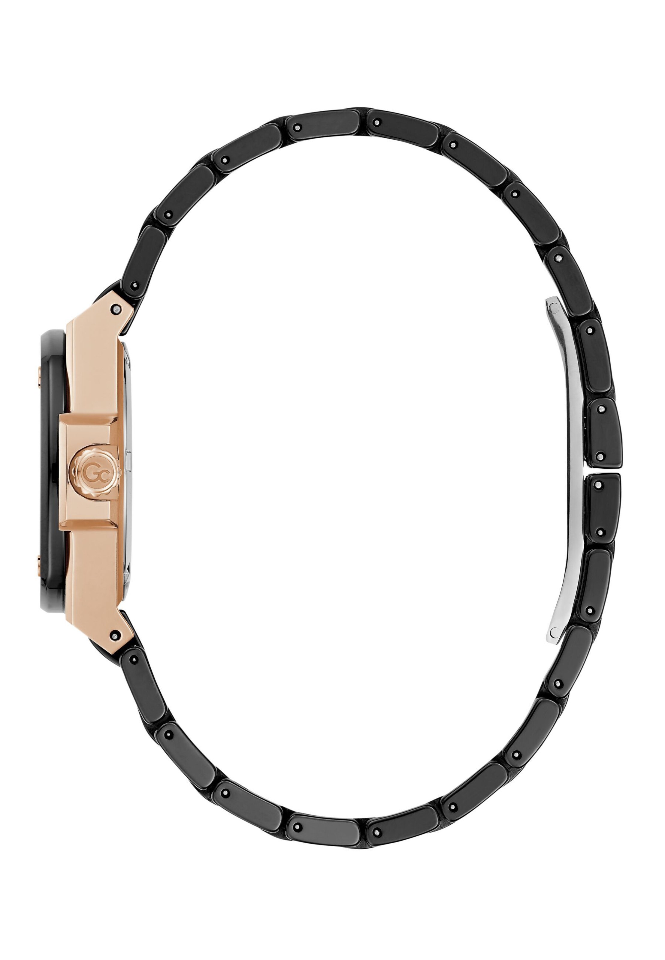 Gc Analog Watch 'Coussin Shape Mini' in Black