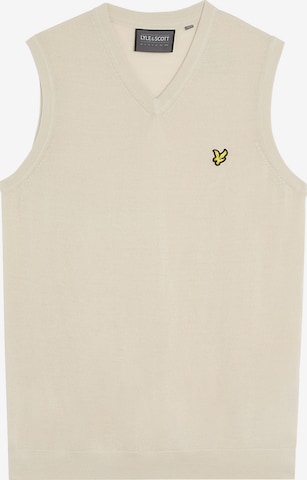 Lyle & Scott Bodywarmer in Beige: voorkant
