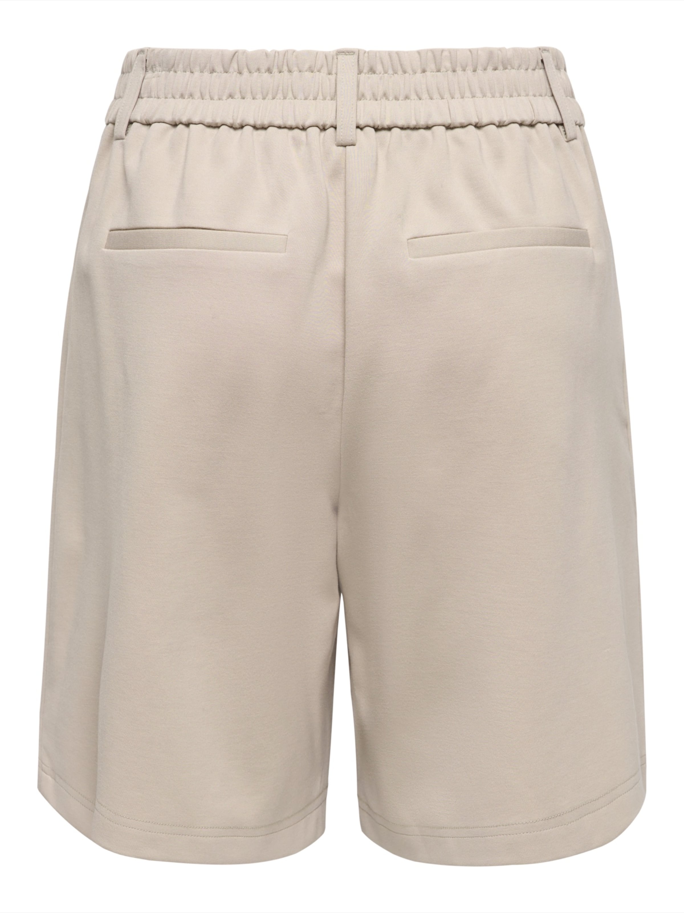 ONLY Loosefit Veckad byxa 'ONLPOPTRASH' i beige