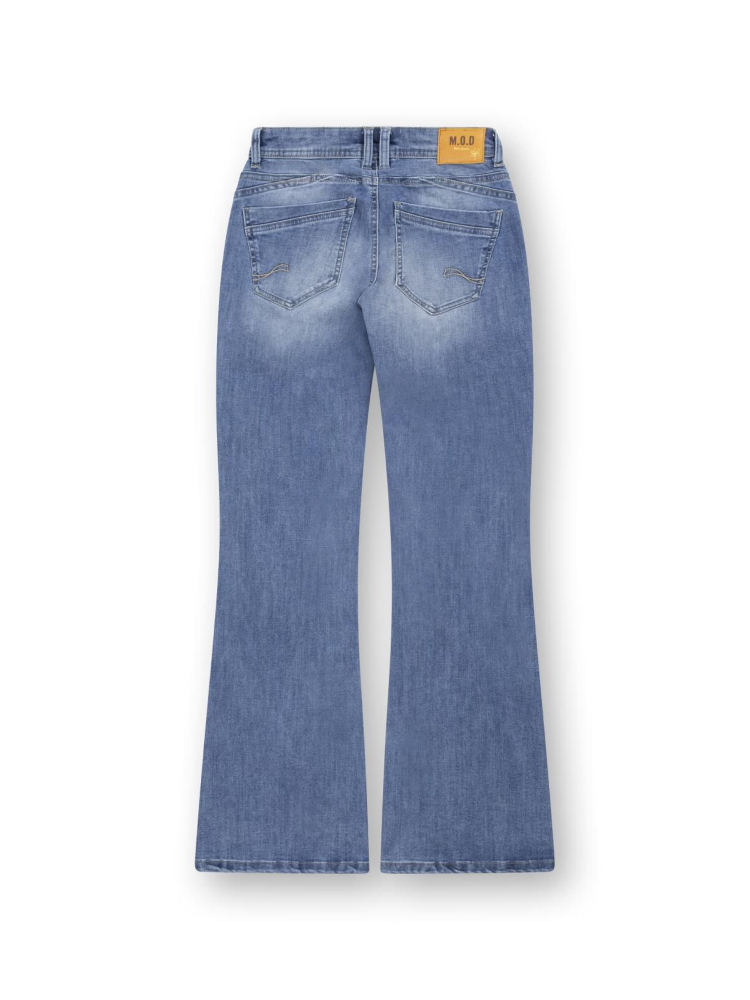 M.O.D MIRACLE OF DENIM - Pierna ancha Vaquero en azul
