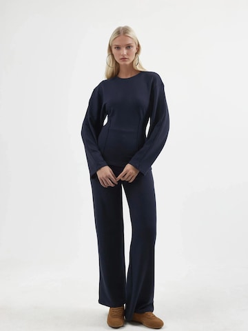 Busem Blouse in Blauw