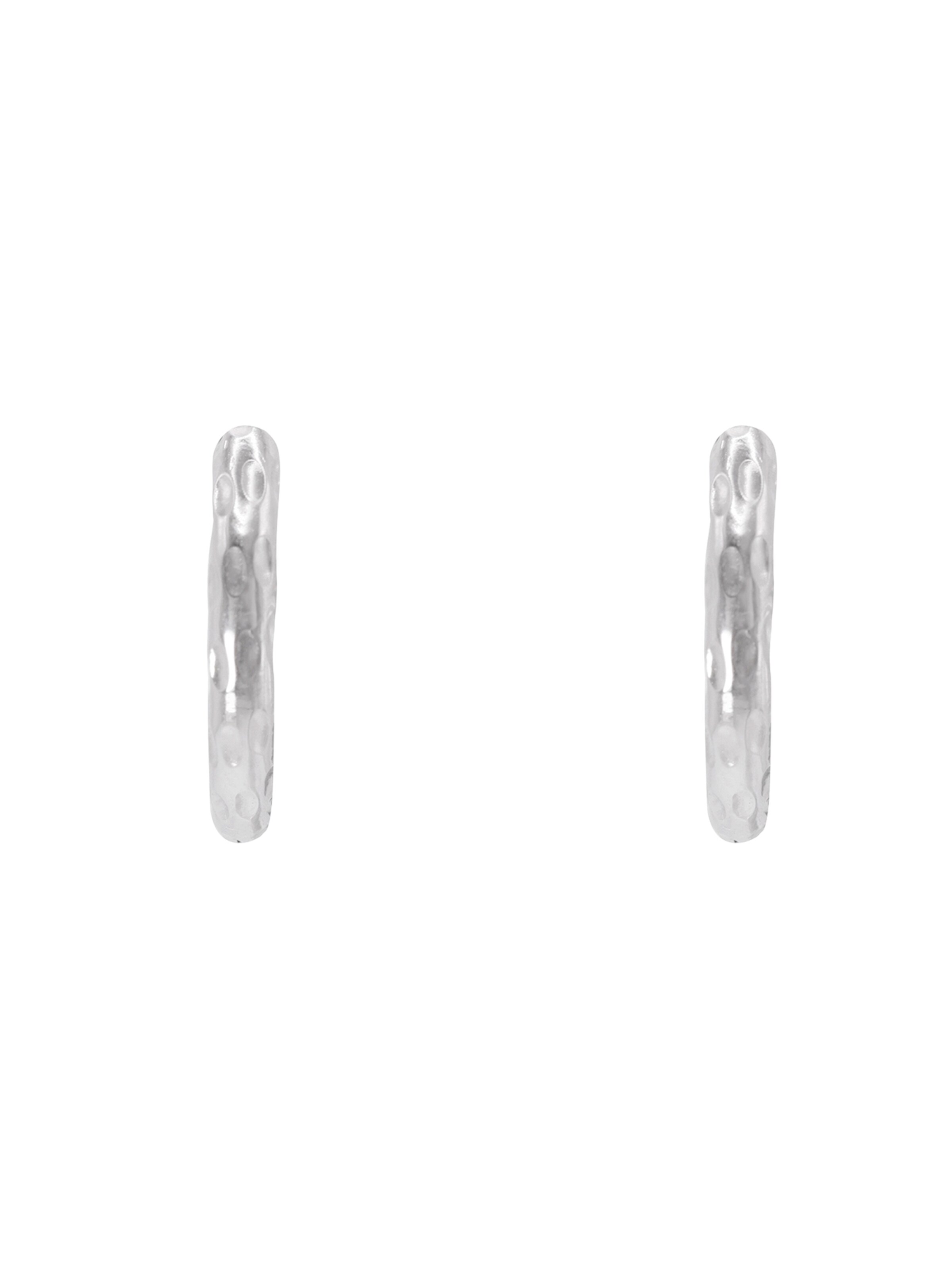 Boucles d'oreilles Heideman en argent : devant