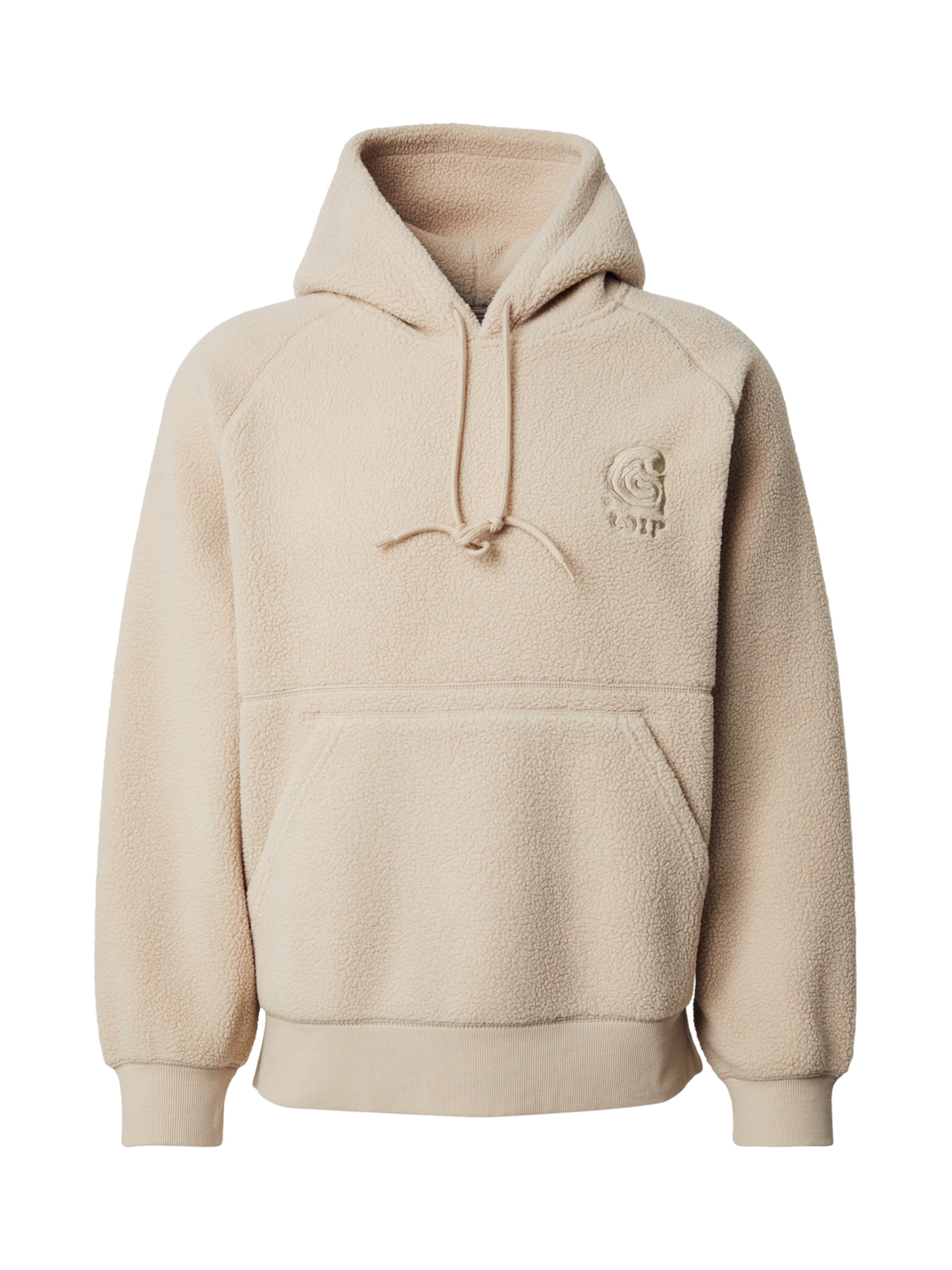 Carhartt WIP Μπλούζα φούτερ 'Helix' σε μπεζ: μπροστά