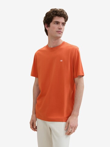 TOM TAILOR T-Shirt in Orange